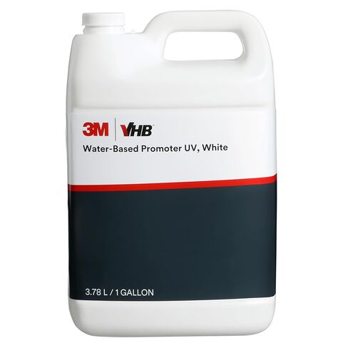 شريط 3M VHB معزز للأشعة فوق البنفسجية، أبيض، 1/2 لتر، غير قابل للاشتعال، التصاق محسن، سهولة التحقق من الأشعة فوق البنفسجية in Saudi Arabia