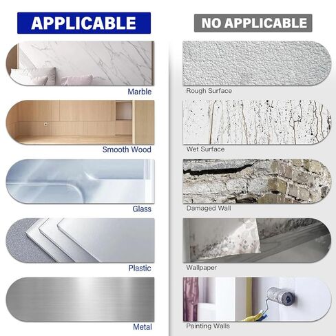 26 قطعة من المواد اللاصقة التمهيدية، مروج التصاق عالي الأداء لشريط صب الأكريليك مزدوج الجوانب، مع 4 قطع 2 بوصة VHB شديدة التحمل لاصقة مزدوجة الجوانب in Kuwait