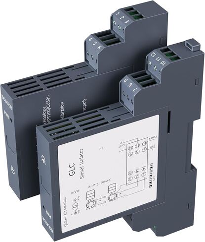 KNKQZXVDF 35mm DIN Rail 2-Input 2-Output Analog Signal Isolator DC24V 0-10mA Input(0-10mA Output) in Saudi Arabia