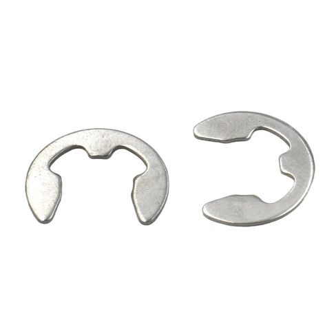 SFCHEN 10/50/100pcs M1.2 1.5 2 2.5 3 4 5 6 8 10 11 12 to M24 Black 65Mn Steel 304 Stainless Steel E Clip Circlip Retaining Ring Washer(Black 65Mn Steel,M4 x100pcs) in Saudi Arabia