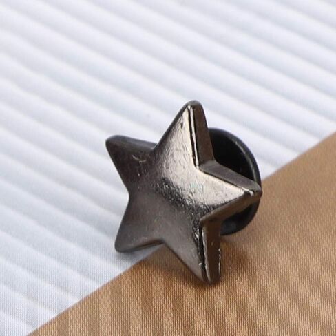 generic 20Pcs Star Shape Rivet Stud Button DIY Clothes Shoes Decoration Accessories with Screws (Zinc Alloy 2) in Saudi Arabia
