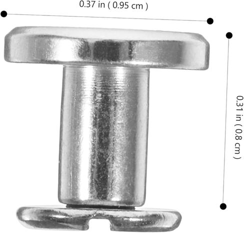 Metal Round Rivets for Crafting Punk Studs DIY Studs for Shoes Clothing Accessories Corrosion-Resistant Rivets in Saudi Arabia