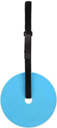 1Pc Soccer Goal Target Agility Hockey Shooting Target with Adjustable Tapes for Reactive Improving Accuracy Speed Lacrosse Baseball Football Goal Sports Training(Blue) in Saudi Arabia