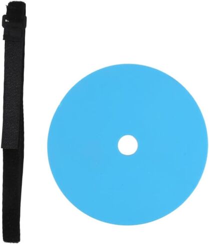 1Pc Soccer Goal Target Agility Hockey Shooting Target with Adjustable Tapes for Reactive Improving Accuracy Speed Lacrosse Baseball Football Goal Sports Training(Blue) in Saudi Arabia