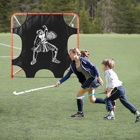 شبكة هدف التصويب الصغيرة تانغ لاكروس: شبكة تدريب متينة من البولي فينيل كلوريد مقاس 6 × 6 أقدام للتدريب الدقيق في الفناء الخلفي أو الميدان - للمبتدئين من الشباب إلى اللاعبين المتقدمين in Kuwait