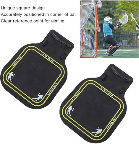 Lacrosse Training Target Accurate Practice Sports Supplies Heavy Duty Composite Material Square Design for Indoor Outdoor Use 2Pcs with Bag in Saudi Arabia