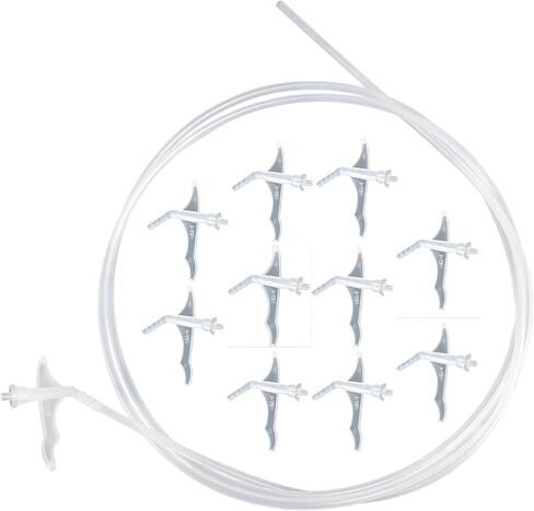 الفجوة ملء رغوة رذاذ استبدال أنبوب الزناد وتجميع الأنبوب، فوهات رغوة الرش لرغوة الرش DIY (10 حزمة، نمط الأنبوب) in Kuwait