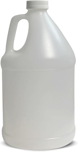 أباريق بلاستيكية سعة 1 جالون من جولي - حاويات HDPE خالية من مادة BPA مع أغطية لولبية آمنة، مقاومة للتسرب ومتينة للاستخدام السكني أو التجاري (عبوة من 4 قطع) in Kuwait