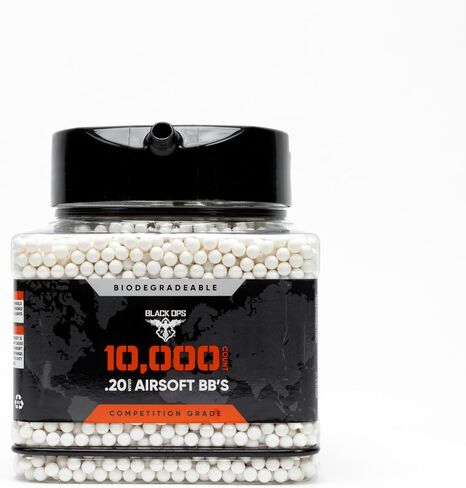 Black Ops Airsoft BBS – ذخيرة دقيقة بحجم 6 مم .20 جرام لبنادق AEG وبنادق القنص in Kuwait