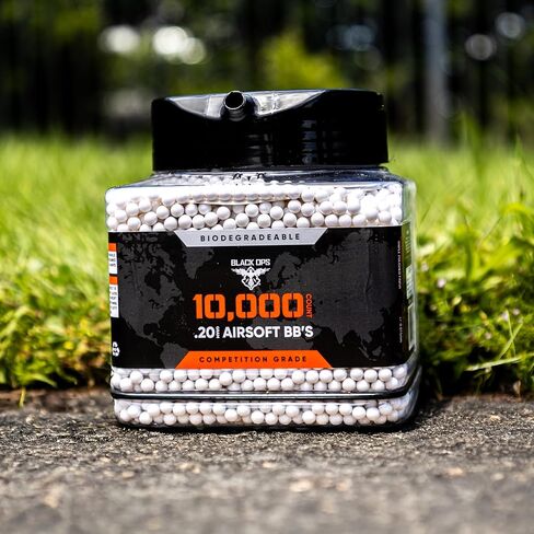 Black Ops Airsoft BBS – ذخيرة دقيقة بحجم 6 مم .20 جرام لبنادق AEG وبنادق القنص in Kuwait