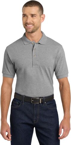 Port Authority Heavyweight Cotton Pique Polo in Saudi Arabia