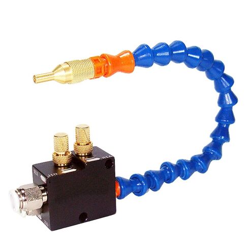 Mist Coolant Lubrication Spray System for Metal Cutting, Cutting Misting Spray System with Flexible Pipe, Engraving Cooling Sprayer Machine for Air Pipe CNC Lathe Milling Drill in Saudi Arabia