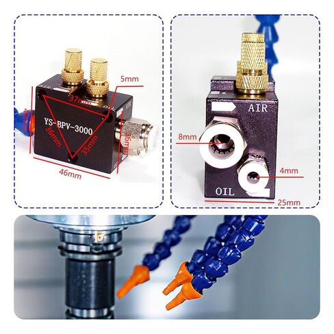 Thread Adjustable Mist Coolant Lubrication Spray System Magnetic Base Coolant Oil Water Hose Pipe for Air Pipe CNC Lathe Milling Drill in Saudi Arabia