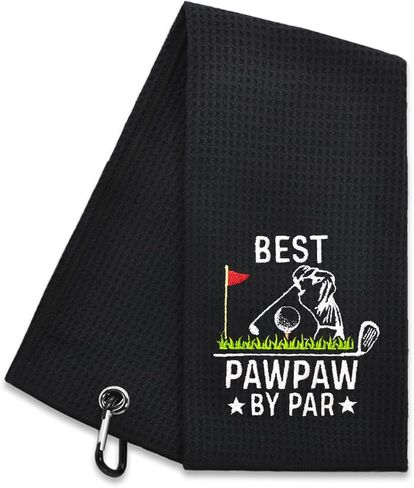 The GolfFather Funny Golf Towel, Golf Gifts for Men Women, Golf Accessories for Men or Women, Birthday Gifts for Golf Fan, Retirement Gift for Men Dad Grandpa in Saudi Arabia