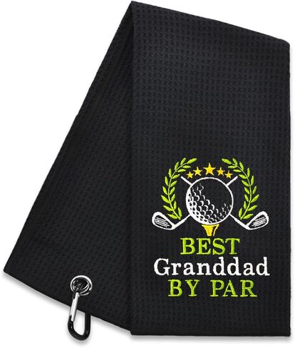 The GolfFather Funny Golf Towel, Golf Gifts for Men Women, Golf Accessories for Men or Women, Birthday Gifts for Golf Fan, Retirement Gift for Men Dad Grandpa in Saudi Arabia