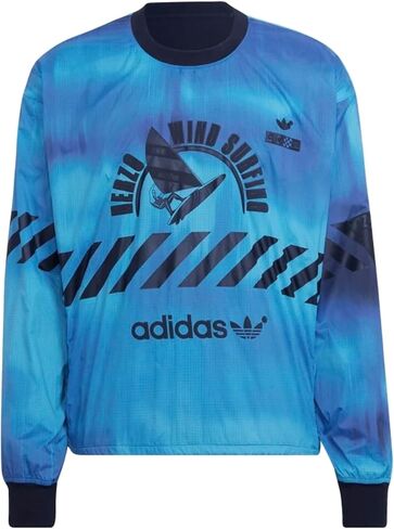 Adidas Men's Ark Crew Pullover Sweater, Multicolor/Black in Saudi Arabia