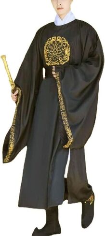 زي الرجل الصيني التقليدي الأنيق تطريز هانفو رداء أسرة مينغ in Saudi Arabia
