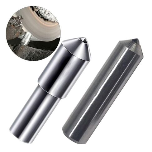 Single Point Diamond Dresser Pen 1pc Stainless Steel Grinding Wheel Dresser Cutting Wheel Shaping Diamond Pen(48mmx12mm) in Saudi Arabia