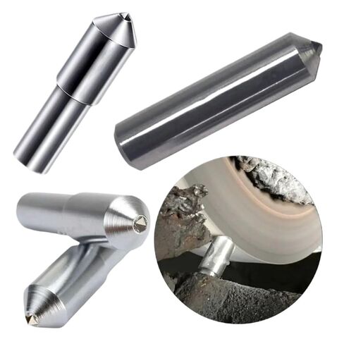 Single Point Diamond Dresser Pen 1pc Mult Diamond Pen Grinding Wheel Dresser Sanding Disc Sharpening Cutting Wheel Shaping Abrasive Straight Handle Rotary Tool(48mmx10mm) in Saudi Arabia