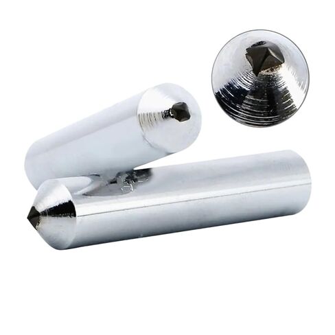 Single Point Diamond Dresser Pen 1pc Mult Diamond Pen Grinding Wheel Dresser Sanding Disc Sharpening Cutting Wheel Shaping Abrasive Straight Handle Rotary Tool(48mmx10mm) in Saudi Arabia