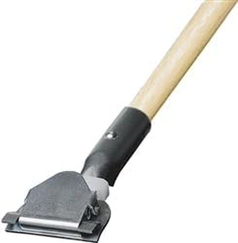 Industrial Dust Mop Kit – Includes 60 Inch Blue Twisted Closed Loop Mop Head, Wood Handle, and Heavy-Duty Wire Frame – Commercial Grade for Janitorial & Facility Cleaning in Saudi Arabia