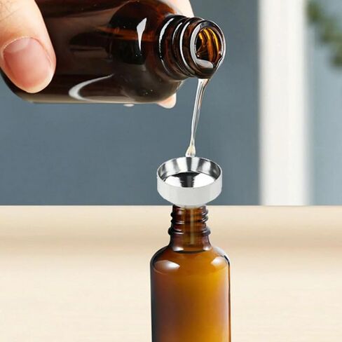 12Pcs Mini Stainless Steel Kitchen Oil Liquid Funnel with Detachable Filter Wide Mouth for Canning Kitchen Tools in Saudi Arabia