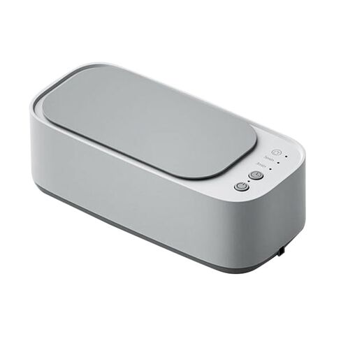 Automatic Ultrasonic Cleaner Machine, Portable for Glasses, Jewelry, Dentures, Makeup Brushes, Contact Lenses - Multi-Use Home & Travel Cleaning Device (GRAYSH) in Kuwait
