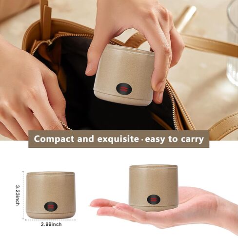 SAWKIT بالموجات فوق الصوتية المثبت ومنظف طقم الأسنان - 45 كيلو هرتز، جراب نظيف عميق، هادئ <50 ديسيبل، مؤقت تلقائي لمدة 3 دقائق، تصميم مضغوط 120 مل - للمصففات وواقيات الفم والمجوهرات والمزيد in Kuwait