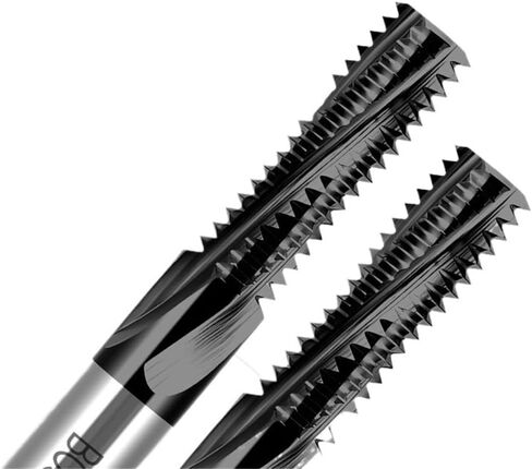 60° Tungsten Steel Full Thread Milling Cutter M3 M4 M5 M6 M8 M10 M12 M14 M16 Mill Mills Cutters(M6X0.75XD6X60L) in Saudi Arabia
