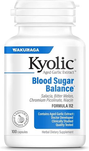 Kyolic Aged Garlic Extract Formula 112, 100 Capsules in Saudi Arabia