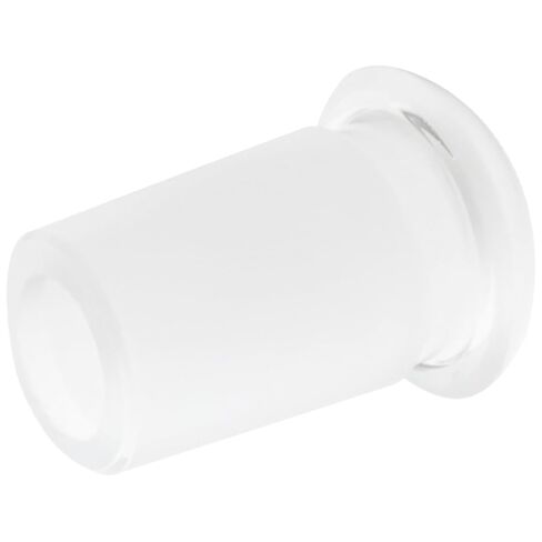 BLLNDX 2PCS Glass Fitting Adapters Laboratory Instrument Connectors 14/18MM Straight Pipe Inserts Fume Fittings for Chemistry Lab Setups in Saudi Arabia
