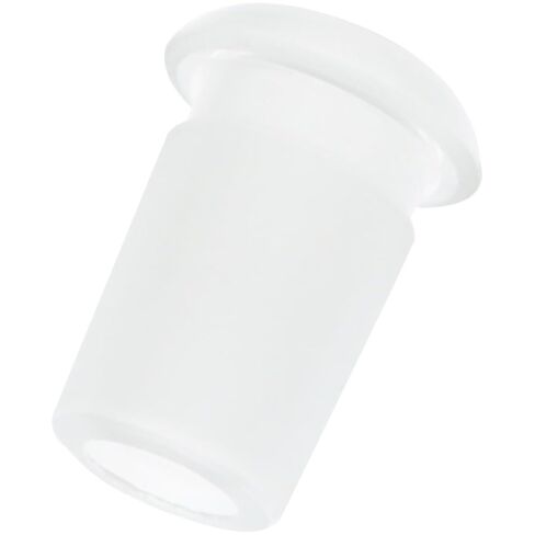 BLLNDX 2PCS Glass Fitting Adapters Laboratory Instrument Connectors 14/18MM Straight Pipe Inserts Fume Fittings for Chemistry Lab Setups in Saudi Arabia