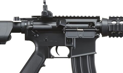 بندقية لانسر التكتيكية CQB M4A1 M4 Airsoft AEG الكهربائية مع بطارية وشاحن، 1000 طلقة 0.20 جم 6 مم BBS (اللون: أسود) in Kuwait