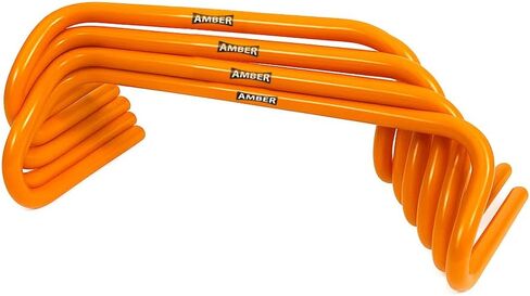 Multi-Sport Speed Training Hurdles Set of 6 Mini Hurdles for Agility & Coordination, Lightweight PVC Construction, Ideal for Football, Soccer, Baseball, Hockey, Track, Tennis, Lacrosse, 6 inch in Saudi Arabia