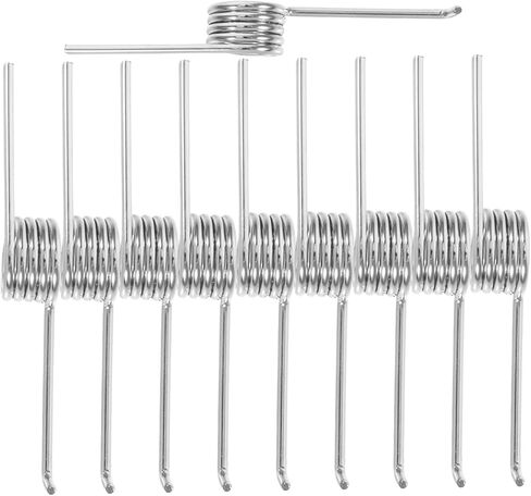 Totority 10pcs Torsional Spring for Trash Can Lid Easy Replacement Parts for Waste Basket Accessory in Kuwait