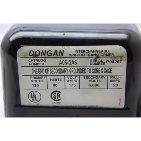 A06-SA6 Ignition Transformer in Saudi Arabia