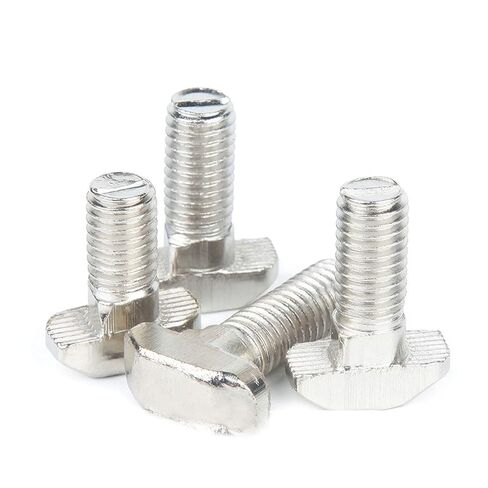 20 قطعة M5 x 16 مم خيط T فتحة قطرة في مسمار T-Bolt رأس المطرقة مسمار برغي T لسلسلة 2020 القياسية 6 مم T-Slot ملف بثق الألومنيوم (سلسلة 2020) in Kuwait