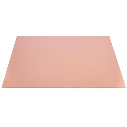 TAICHEUT 3 عبوات من صفائح النحاس النقي مقاس 12 × 12 بوصة، لوحة نحاسية قياس 24 مع طبقة حماية مزدوجة صفائح نحاسية معدنية للصياغة، DIY، صناعة المجوهرات والإصلاحات الكهربائية in Saudi Arabia