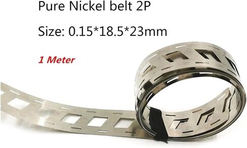 1pc Pure Nickel belt 2P lithium battery nickel strip 18650 Li-ion batteries Ni plate in Saudi Arabia