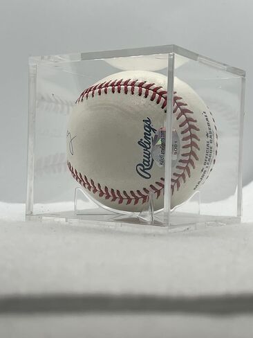 Eddie Murray Autographed Baseball (Orioles) - Ships in Baseball Cube Hall of Fame Sports COA #9001 in Saudi Arabia