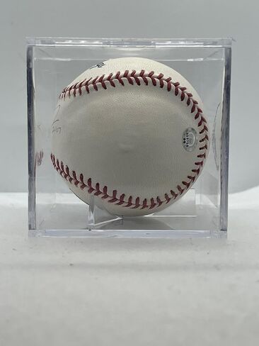 Cal Ripken Jr. Autographed Baseball (Orioles) Hall of Fame - Ships in Baseball Cube MLB COA BB353753 Signed 01-11-2007 in Saudi Arabia