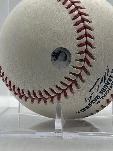 Cal Ripken Jr. Autographed Baseball (Orioles) Hall of Fame - Ships in Baseball Cube MLB COA BB353753 Signed 01-11-2007 in Saudi Arabia