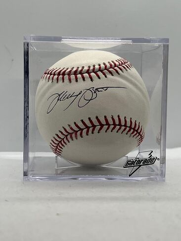 Joey Bart Autographed Baseball (Giants) - Ships in Baseball Cube in Saudi Arabia