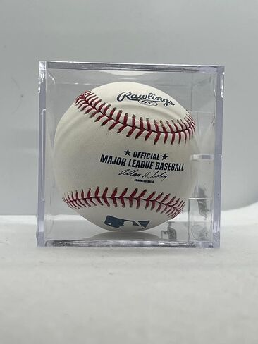 Joey Bart Autographed Baseball (Giants) - Ships in Baseball Cube in Saudi Arabia