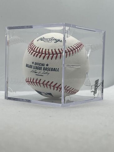Joey Bart Autographed Baseball (Giants) - Ships in Baseball Cube in Saudi Arabia