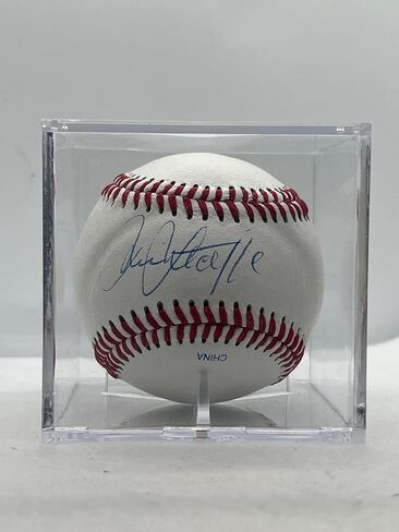 Rick Sutcliffe Autographed Baseball (Cubs) - Ships in Baseball Cube No COA in Saudi Arabia