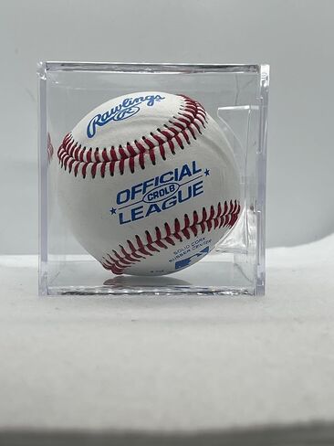 Rick Sutcliffe Autographed Baseball (Cubs) - Ships in Baseball Cube No COA in Saudi Arabia