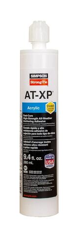 Simpson Strong-Tie AT-XP10 at-XP 9.4-oz. High-Strength Acrylic Anchoring Adhesive Cartridge w/Nozzle (Pack of 6) in Saudi Arabia
