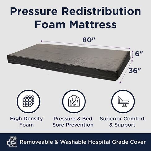 Full Electric Hospital Bed Package (Full Electric Home Hospital Bed Package w/Foam Mattress, Half Rail Set) in Saudi Arabia