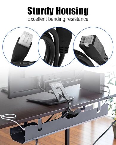PUXWQT 6 Pin Male to Female Standing Desk Connection Cable, 1.5M/59Inch Standing Desk Controller Wiring Harness Connect Lifting Column to Control Box in Saudi Arabia
